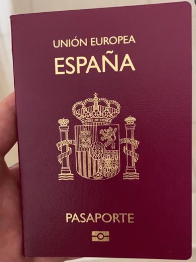 Spain passport