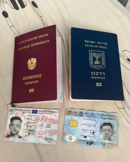 Austrian Passport and ID card