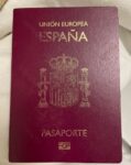 Spanish passport 003