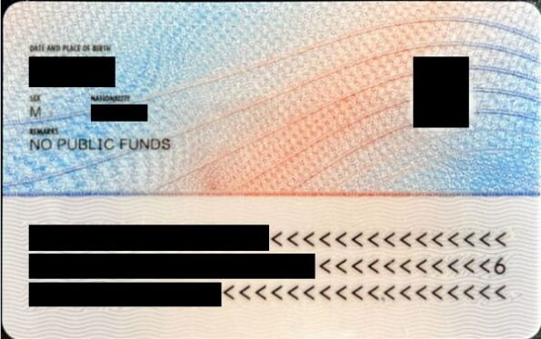 UK Biometric RP card